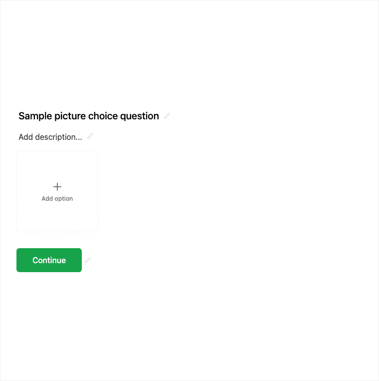 Picture Choice block in the Formit builder